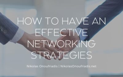 How To Have an Effective Networking Strategies